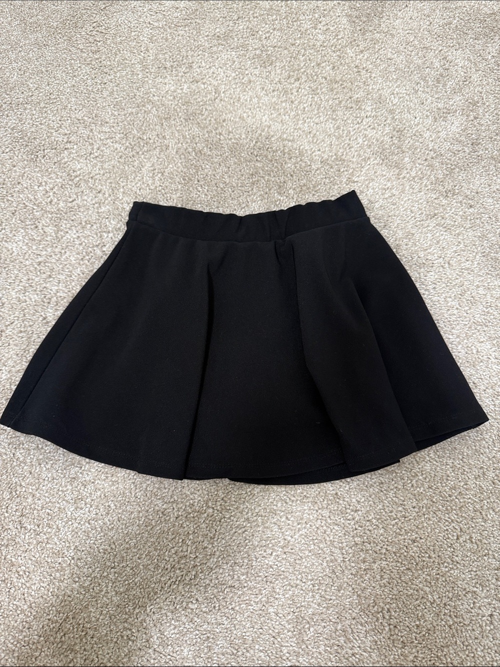 Black Micro Skirt